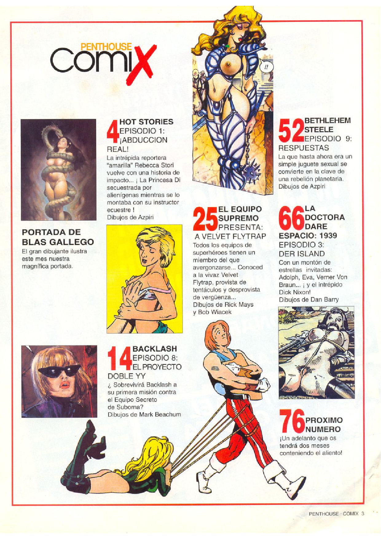 Penthouse Comix #10 page 3 full