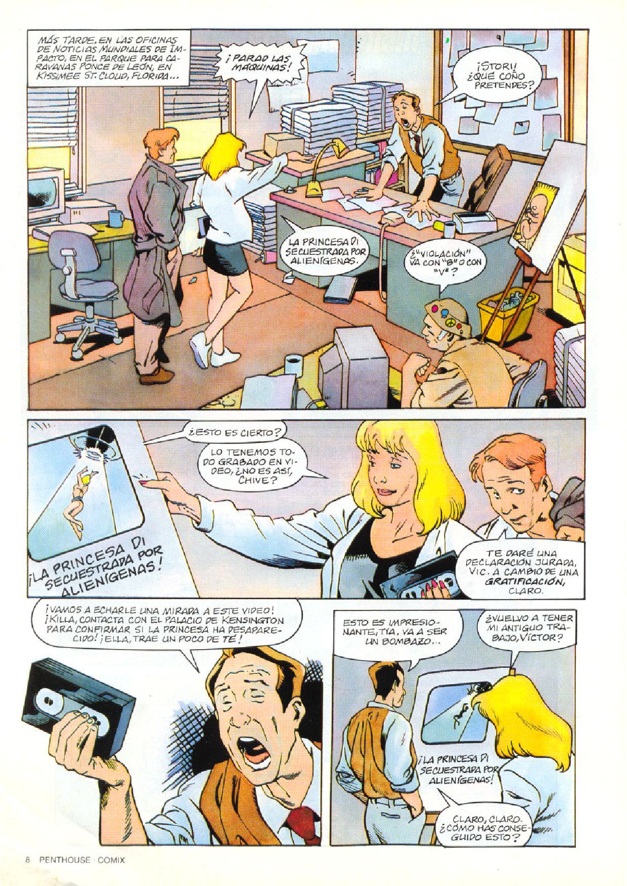 Penthouse Comix #10 page 8 full