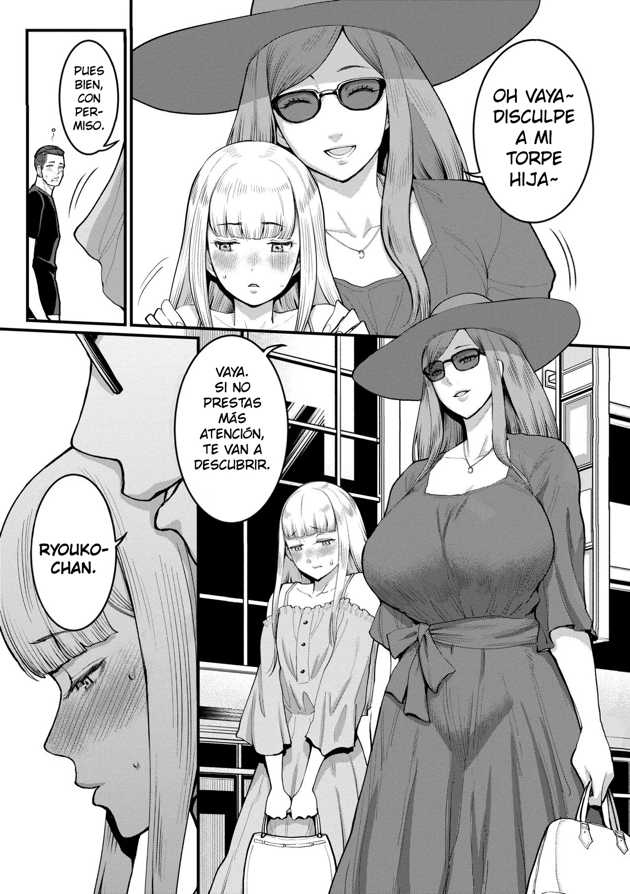 Boku to Mama no Josou Koukai Pakohame Nama Sex page 3 full