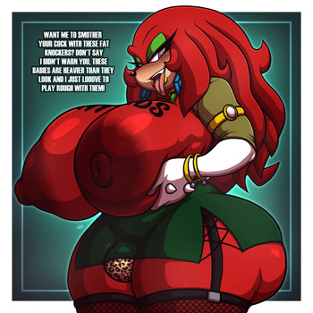 [DHX2KArts] KNOCKER$ THE ECHIDNA (Sonic the Hedgehog) cover