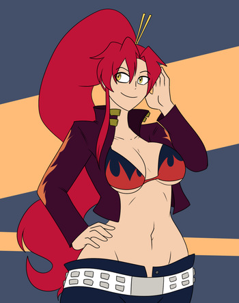 [ComicalWeapon] Food Capsules - Yoko Littner (+ R. Mika & Satsuki Kyryuin) cover