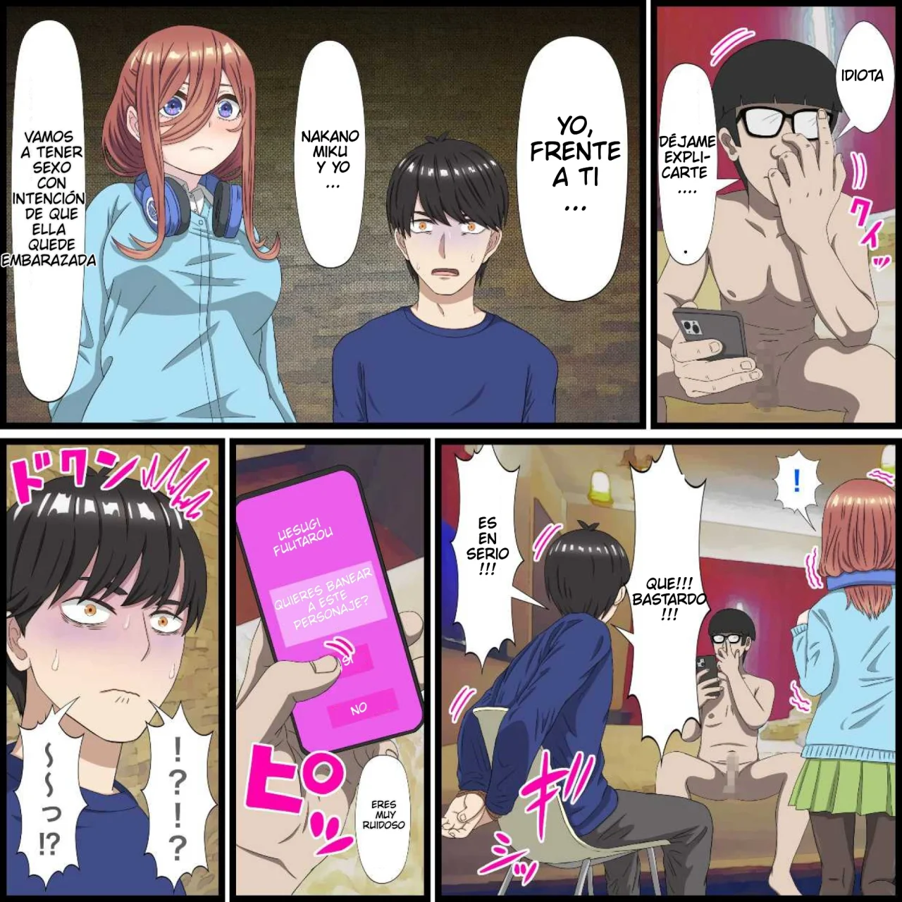 Anime Chara to Seckle Dekiru Appli ''Miku Hen''｜La App con la que Puedes Cogerte a Personajes de Anime ~El Caso de Miku~ page 7 full