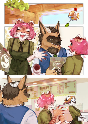 [Mozesfur]Star Cocks Cafe cover