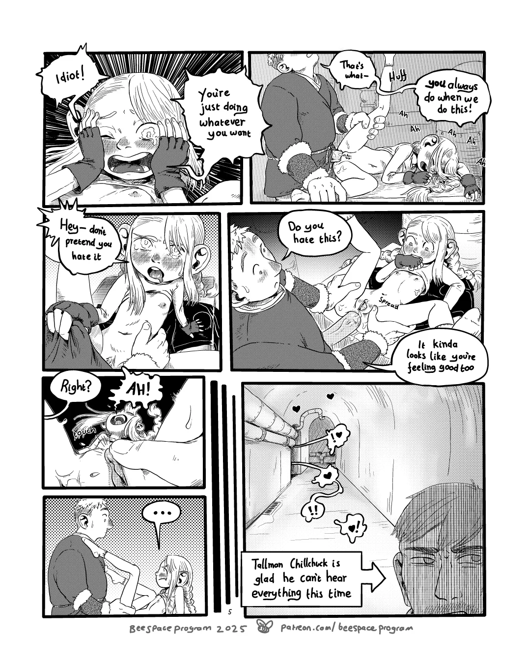 Dunmeshi Changeling Comic page 5 full