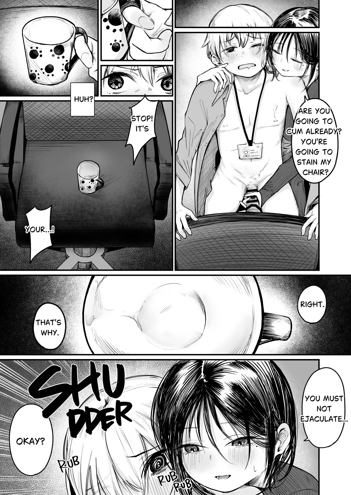 Senpai! I'm Not Your Dildo! Uck! page 12 full