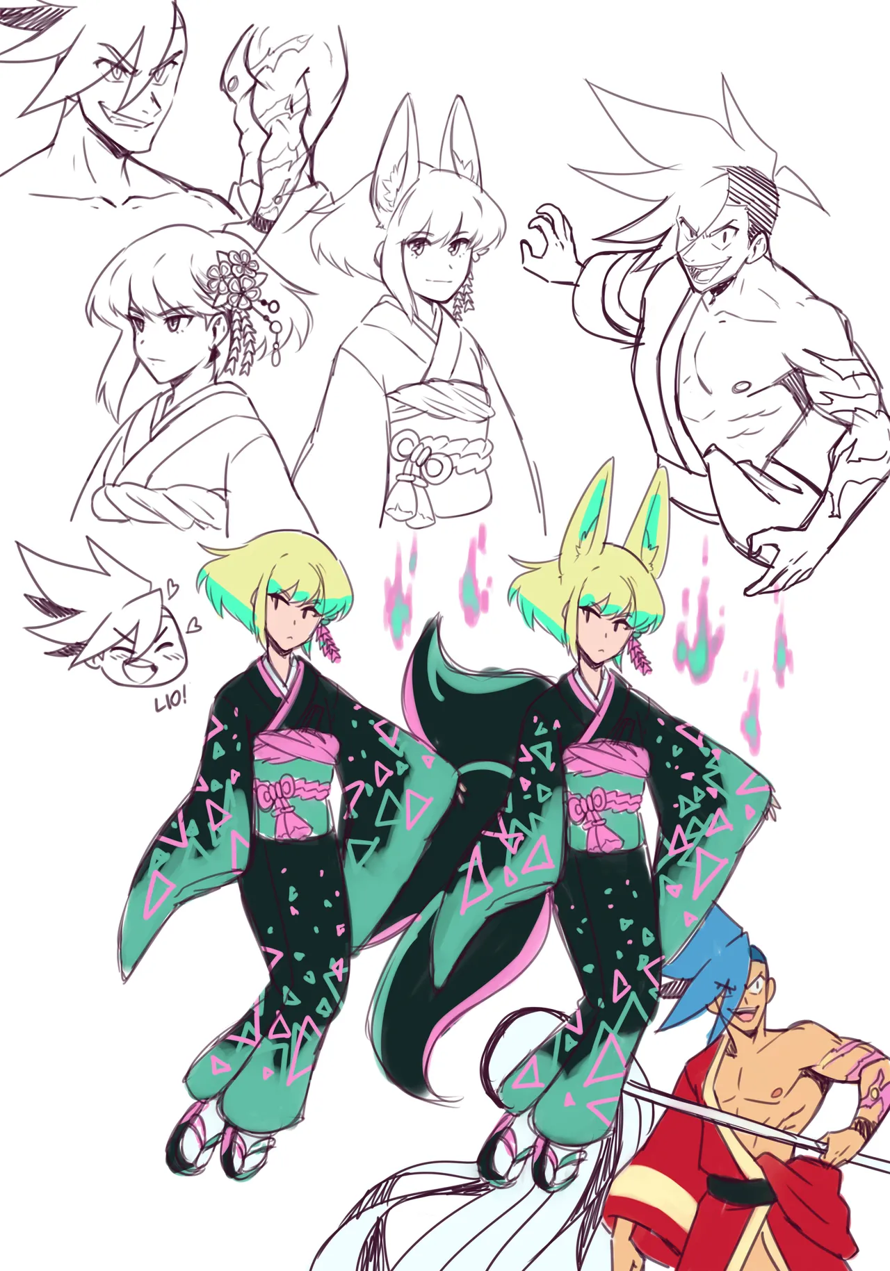 Galo and the Fox Spirit page 10 full