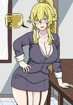 Frederica-Sensei calls for Subaru after class