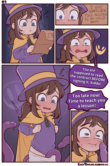 [CasyTay] Hat Kid - The Fine Print (A Hat in Time) cover