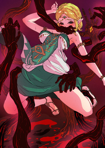 [pz-x] The Legend of Zelda: The Kidnapping of Zelda (Tears of the Kingdom) cover