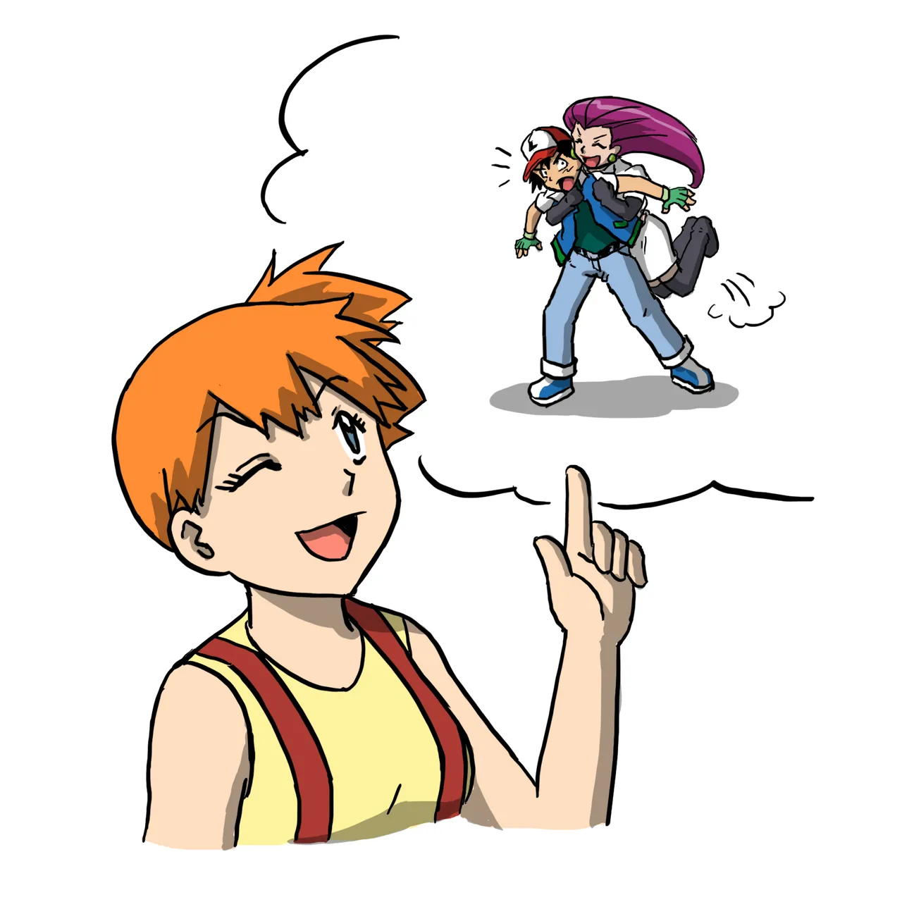 Misty Surprise! Misty Suited as Jessie page 4 full