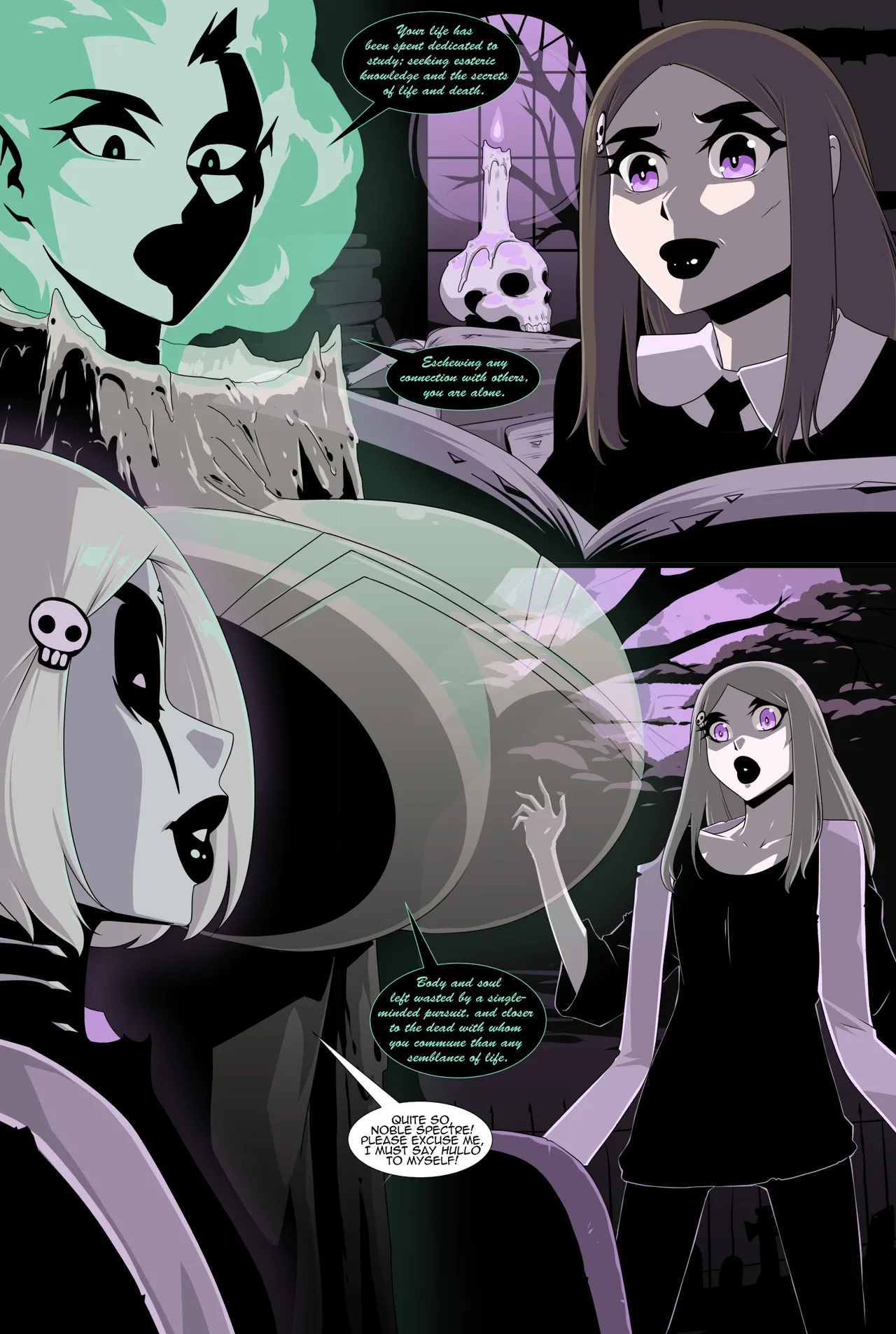 A Christmas Dirge page 5 full
