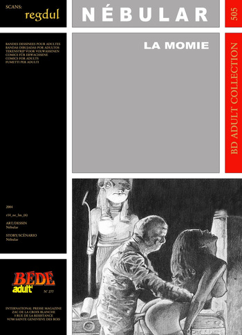 [Bédé Adult 505] Nébular - La Momie cover