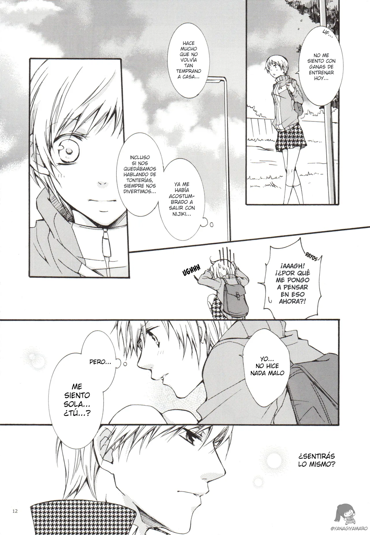 Un día, Chie y yo nos peleamos page 12 full