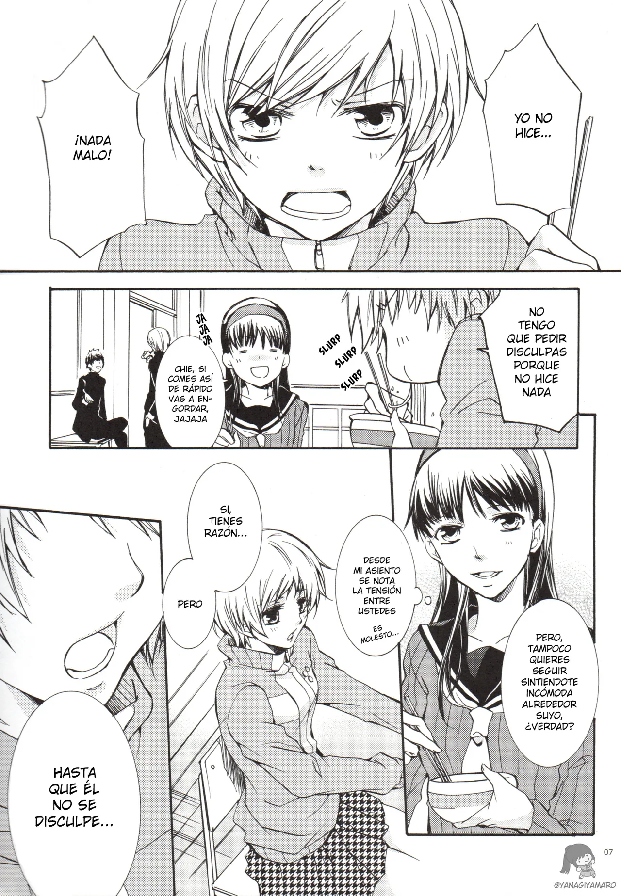 Un día, Chie y yo nos peleamos page 7 full