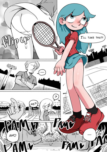 [Sumirechan] Hilda after tennis play (Hilda) [Japanese, English] cover