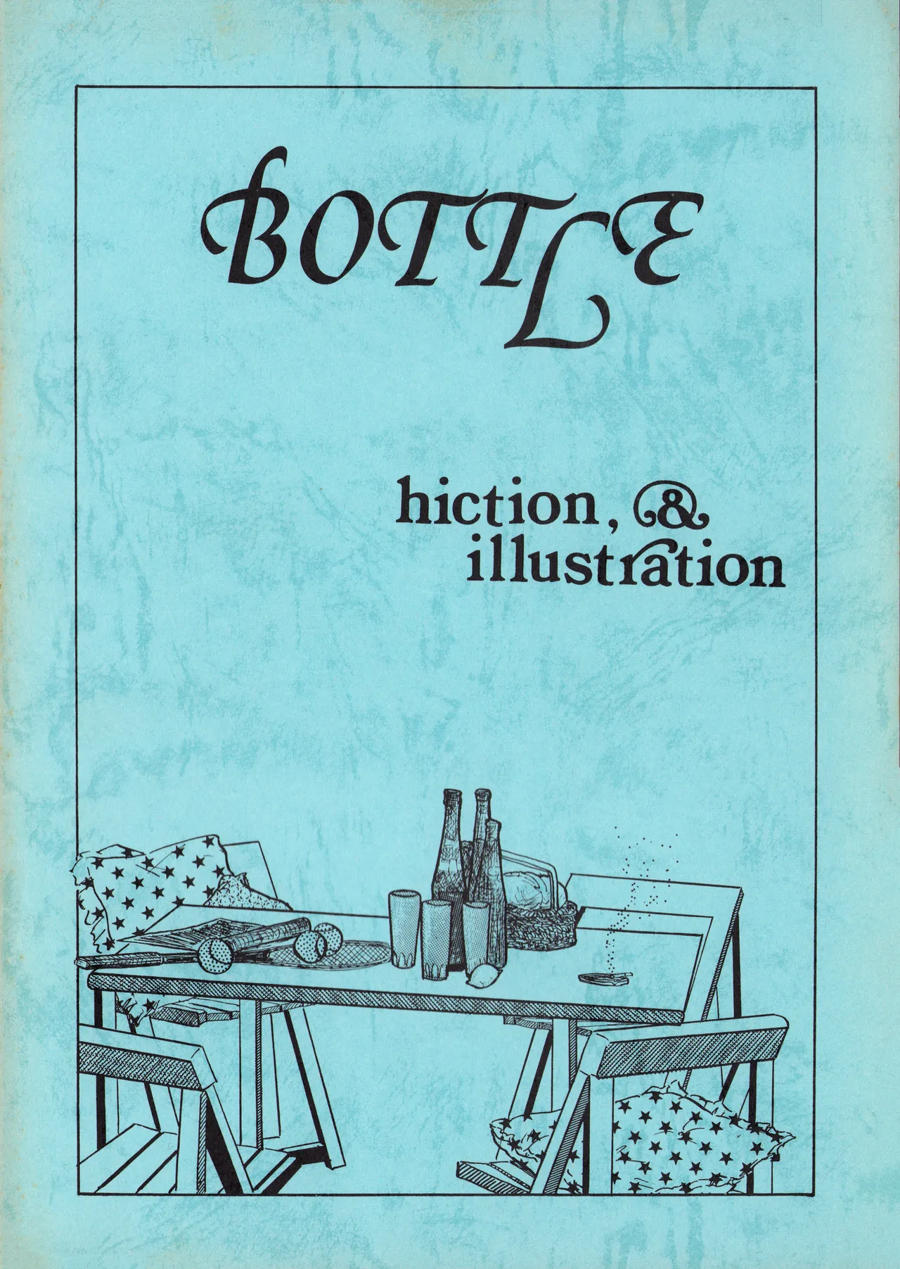 BOTTLE - Hiction & Illustration Anthology page 1 full