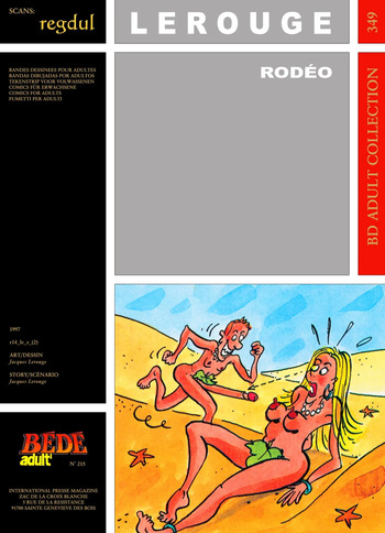 [Bédé Adult 349] Jacques Lerouge - Rodéo cover
