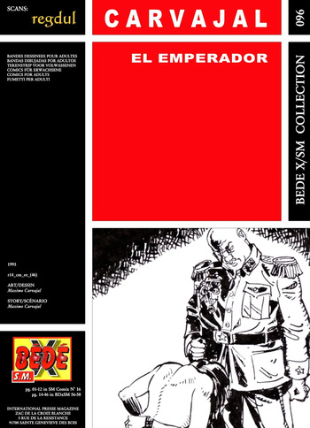[Bédé X S.M. 96] Maximo Carvajal - El Emperador cover