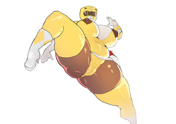 [Jujunaught] Thot Rangers (Mighty Morphing Power Rangers) cover