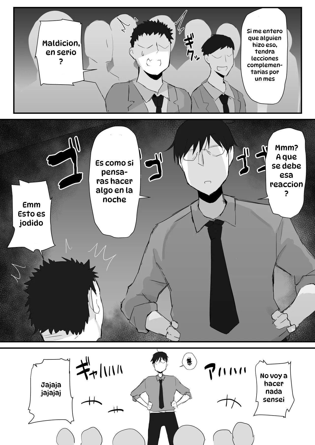 Gal JK wa Megane Sensei o Netoritai｜La Gal de Preparatoria Quiere Consolar Al Profesor Engañado page 4 full