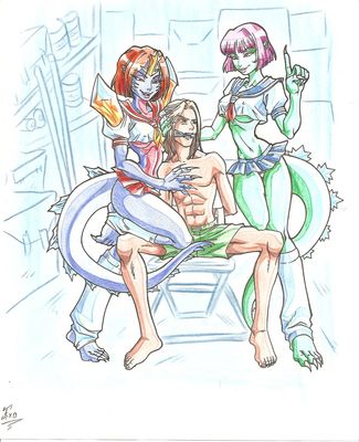 Kaiju Girls Date page 2 full