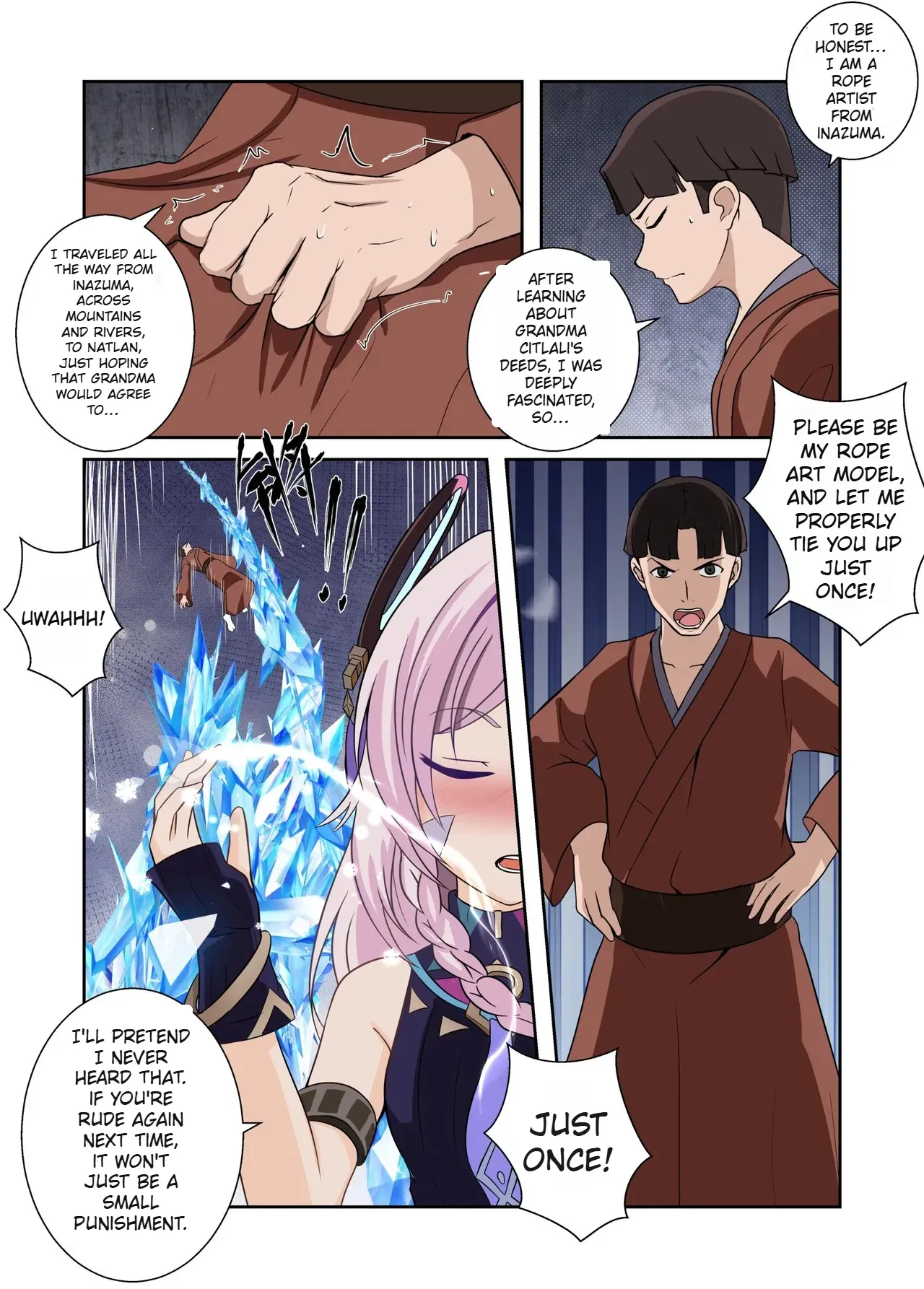 Please, Let Me Bind You, Grandma Citlali page 3 full