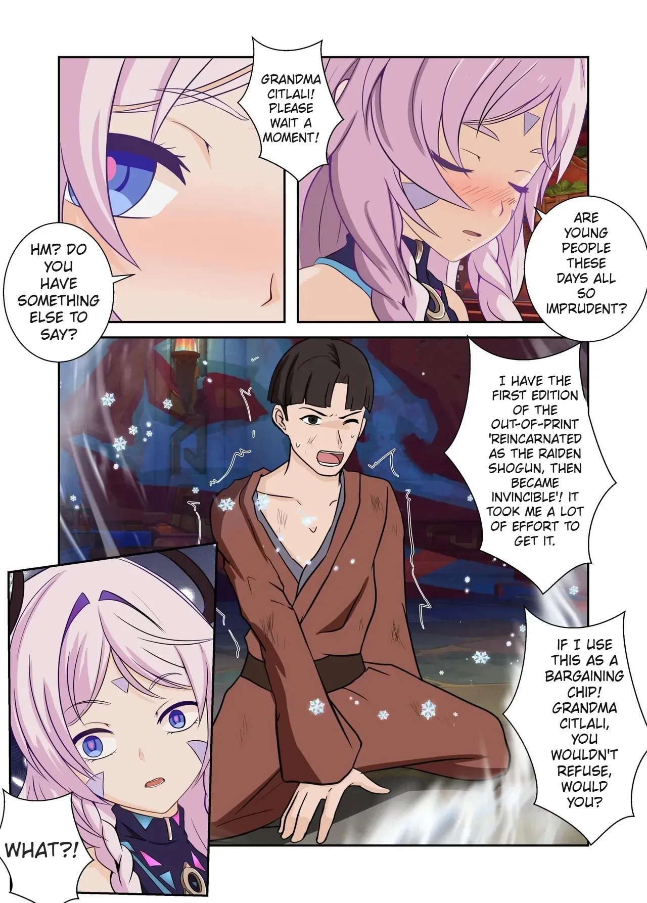 Please, Let Me Bind You, Grandma Citlali page 4 full