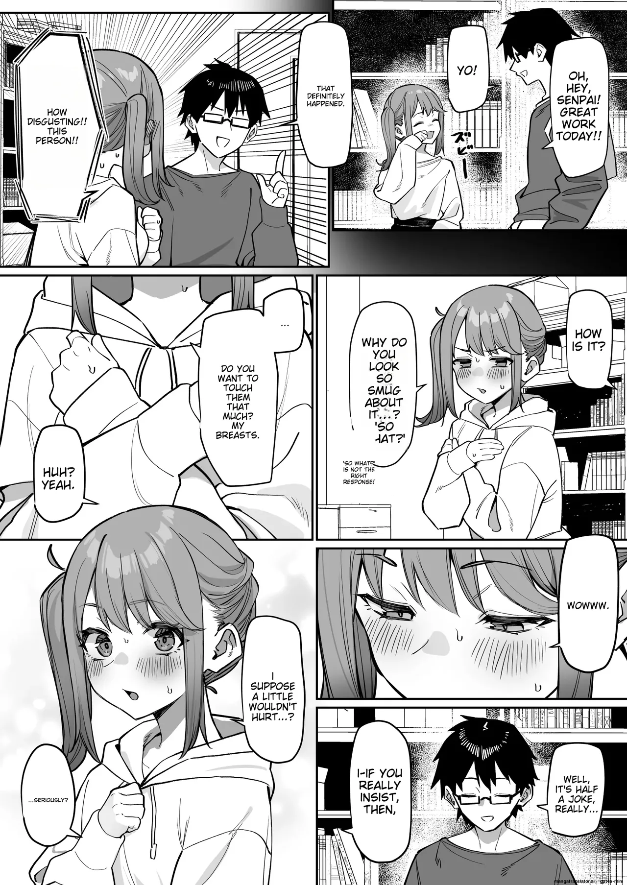 Kouhai to Ichaicha suru Hanashi page 6 full