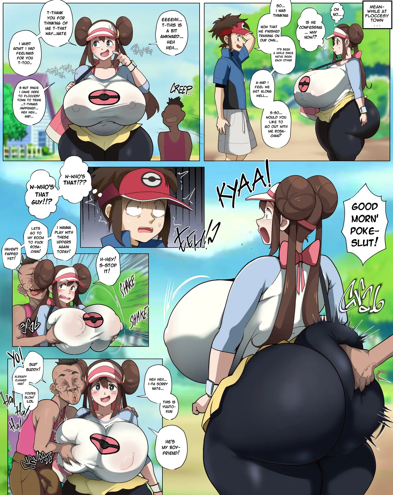 Rosa and Her Delinquent Boyfriend page 1 full