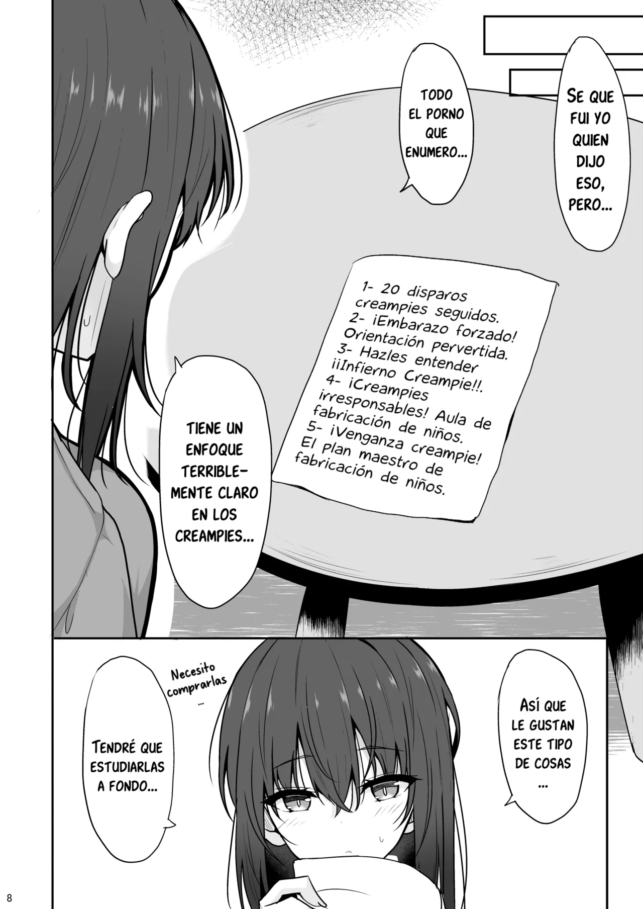 Otonashii Kanojo ga AV Satsuei Gokko de Nakadashi ga Daisuki na Dosukebe ni Naru made | Hasta que mi Tímida Novia se Convierta en una Pervertida Fanática de los Creampies Mientras Hacemos videos Porno page 7 full