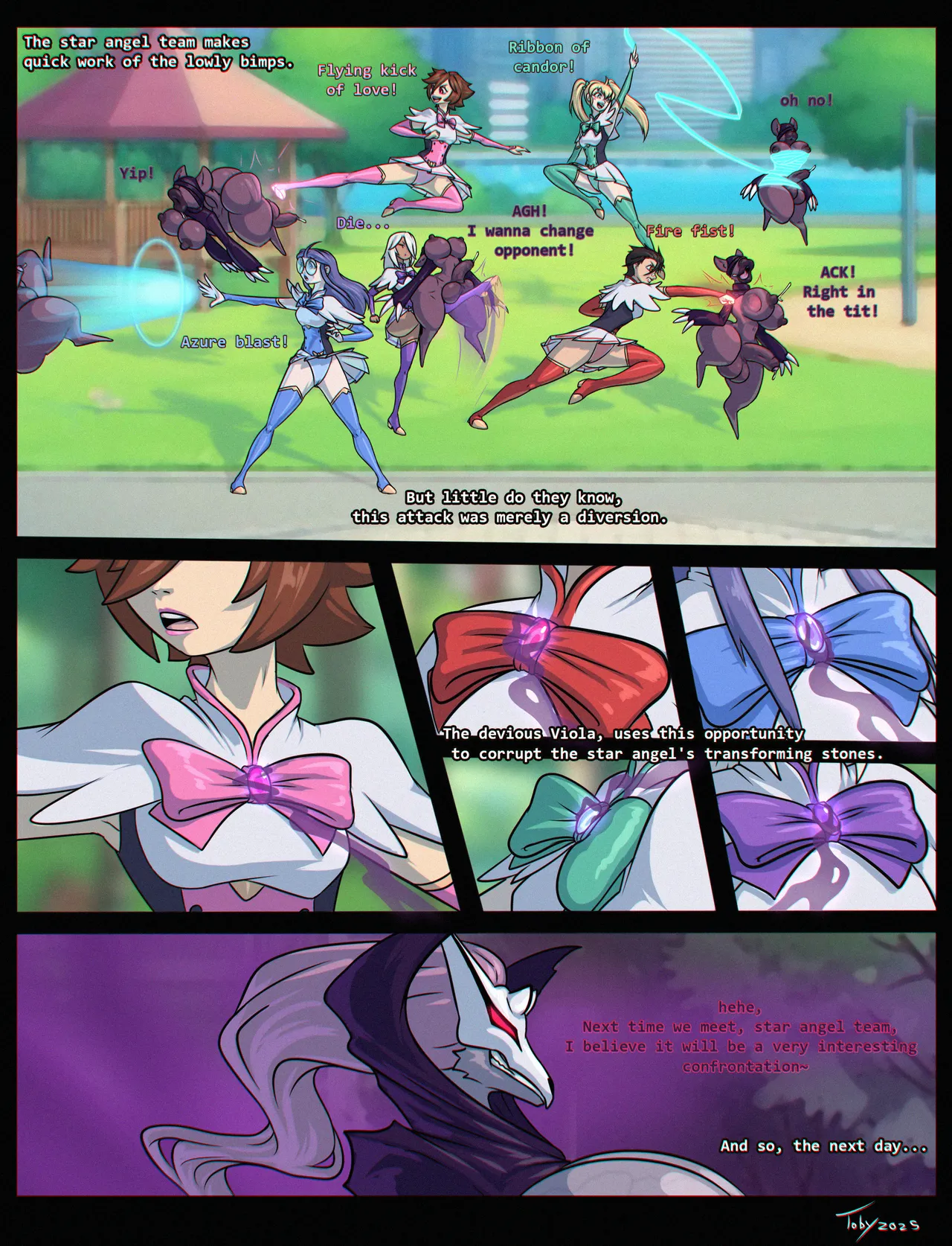 Magical Girls Corruption page 3 full