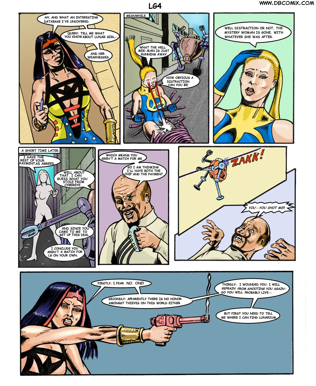 Superheroine bondage Laboratory issue 02 page 5 full