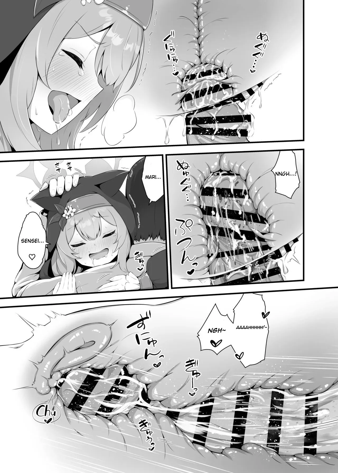 Mari ga Sensei no Gorippa-sama o Ukkari Mite Shimatta Kekka...!｜¡Esto es lo que pasa cuando Mari descubre a sensei...! page 11 full