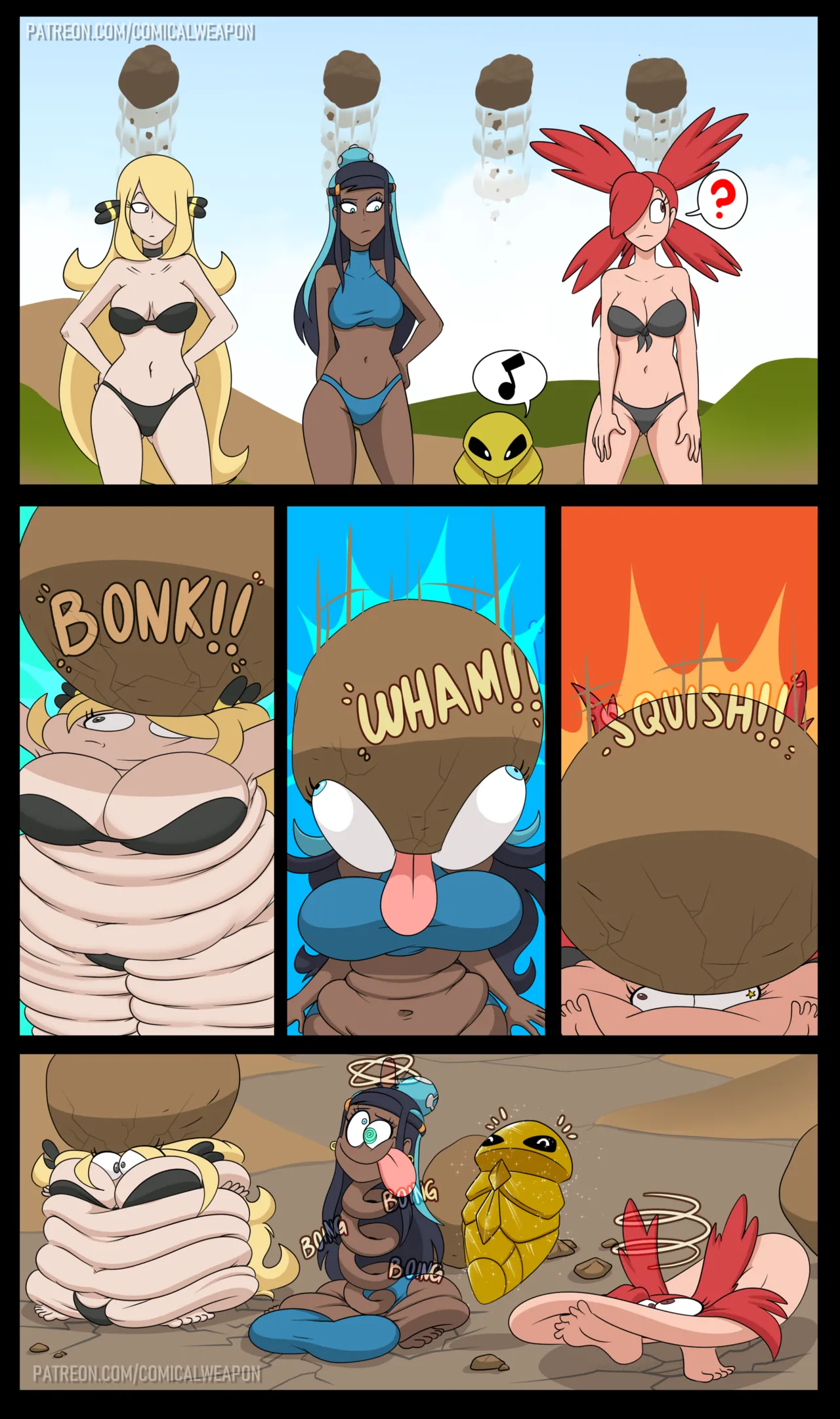 Free for All - Cynthia, Nessa and Flannery page 11 full