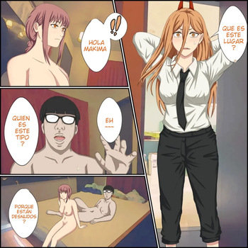 [Banana Style] Anime Chara to Seckle Dekiru Appli ''Power Hen''｜La App con la que Puedes Cogerte a Personajes de Anime ~El Caso de Power~ (Chainsaw Man) [Spanish] [Darkss 153] cover