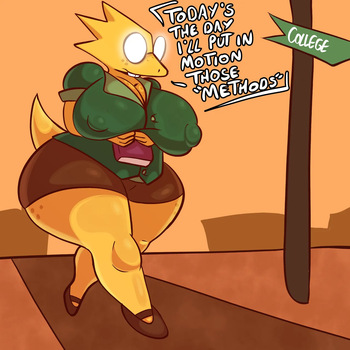 [D-ERO] Ms Alphys's class! cover