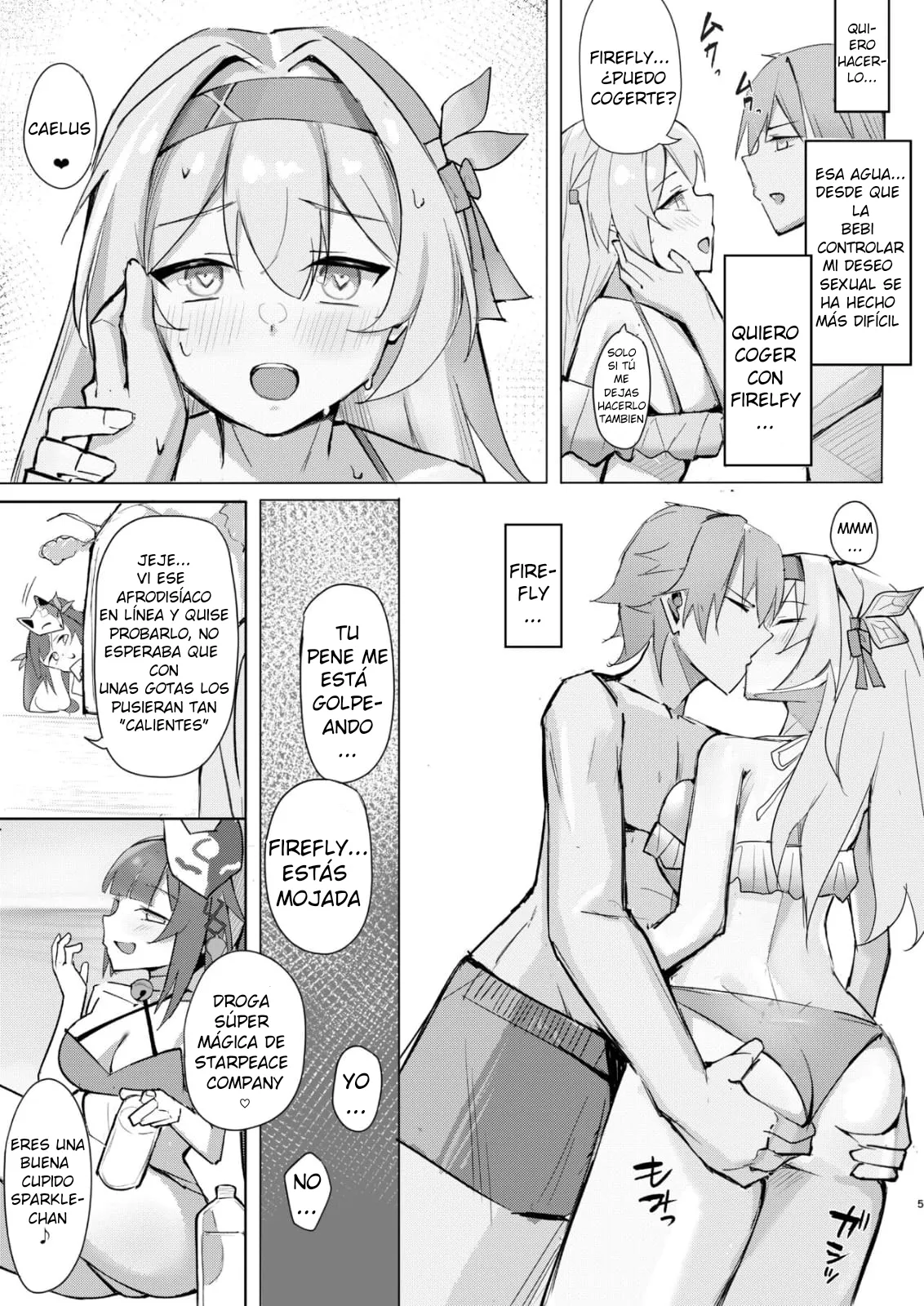 Hanabi no Itazura | La broma de Sparkle page 4 full