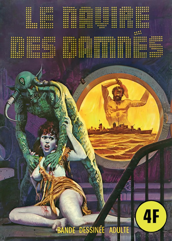 ((Elvifrance) Série Verte #031) Le navire des damnées [French] cover