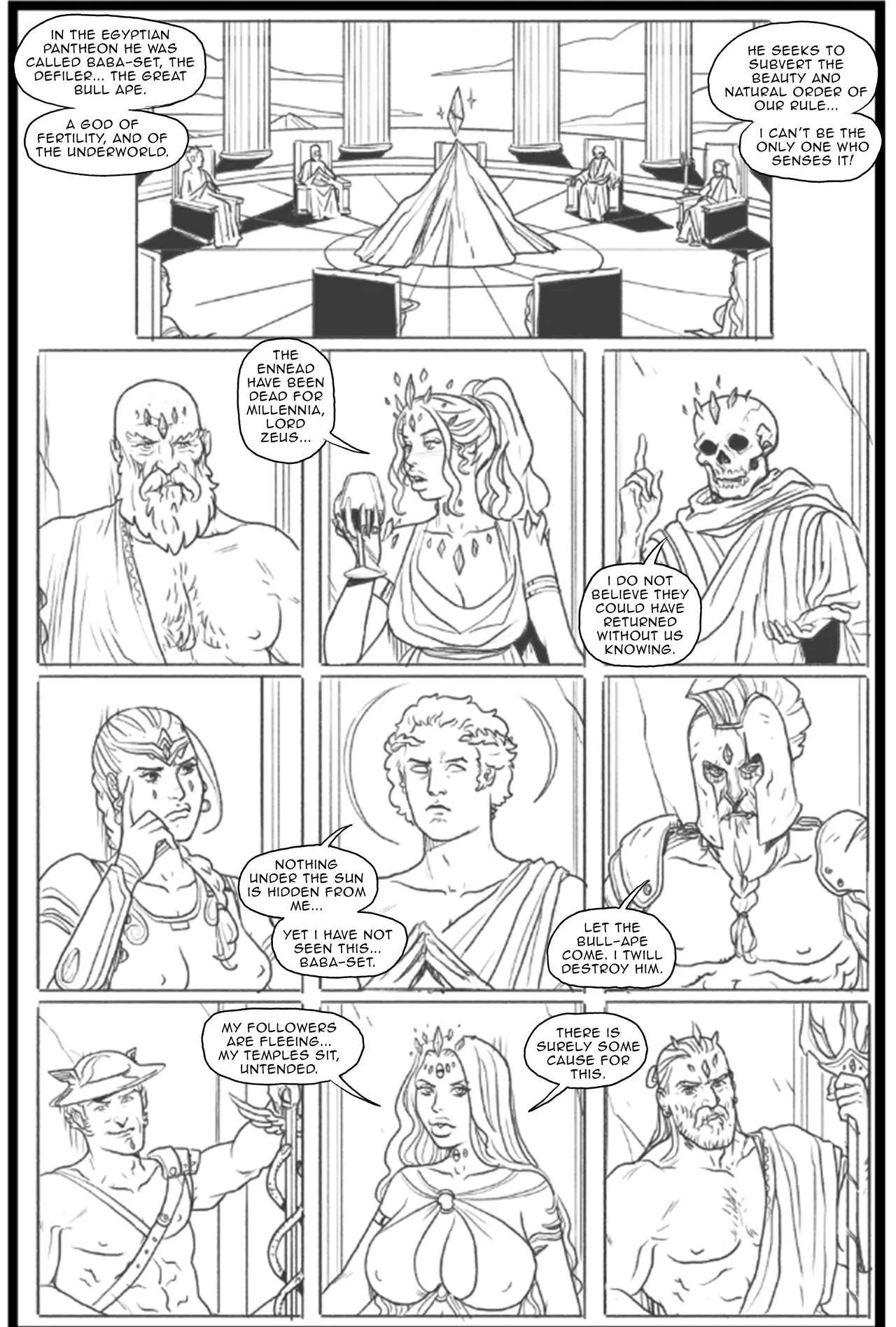 Legends of Baba-Set — The Fall of Aphrodite page 5 full