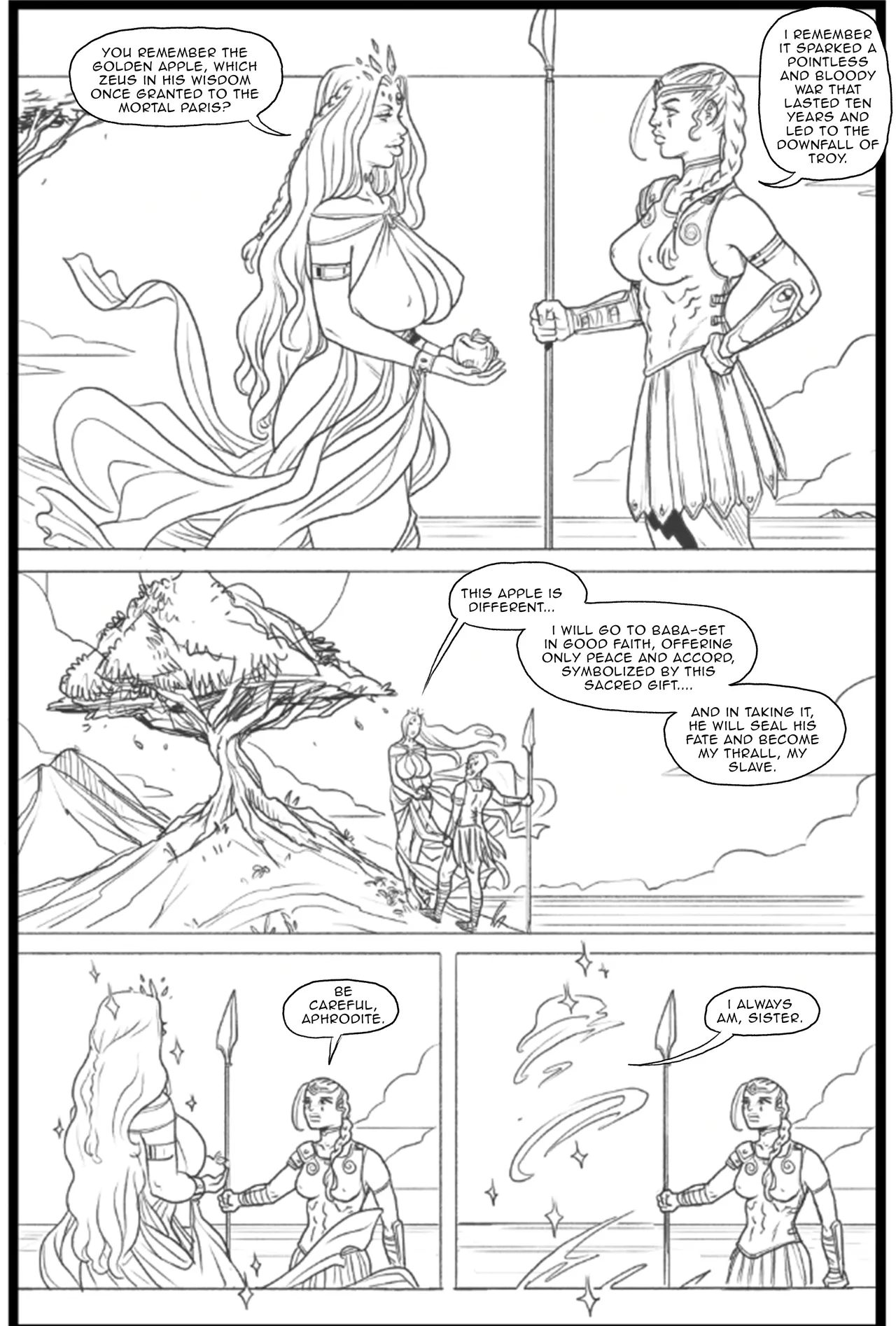 Legends of Baba-Set — The Fall of Aphrodite page 9 full