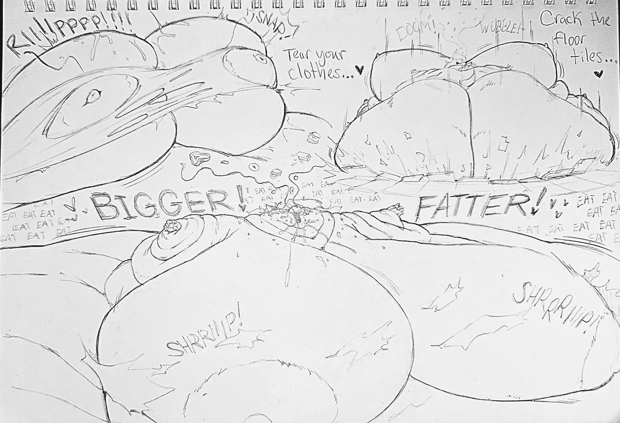 HuwonXL - Loona weight gain Drive page 12 full