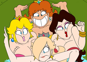 [ComicalWeapon] Royal Suites - Peach, Daisy, Rosalina & Pauline (+ Vivian & Goombella) cover