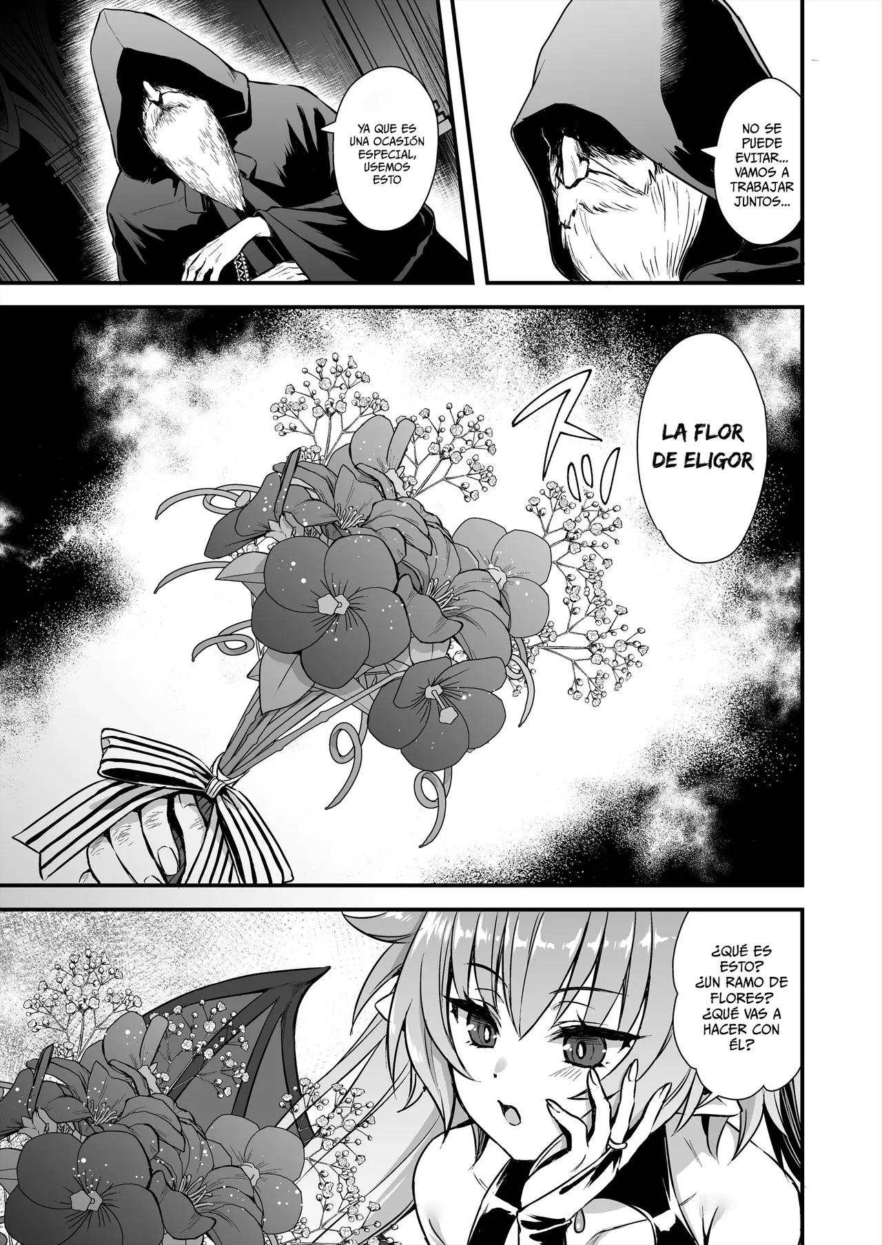 Mal de ojo a la elfa caliente en otro mundo 8 Edición NTR page 4 full