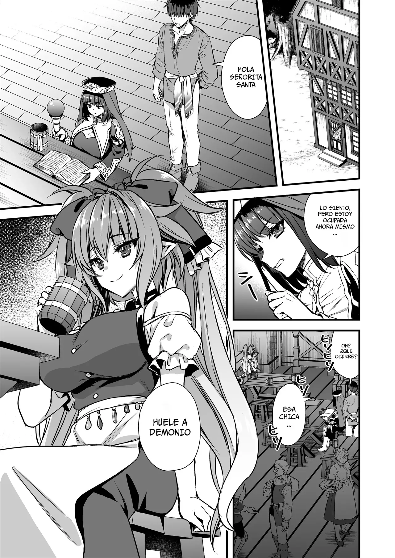 Mal de ojo a la elfa caliente en otro mundo 8 Edición NTR page 6 full