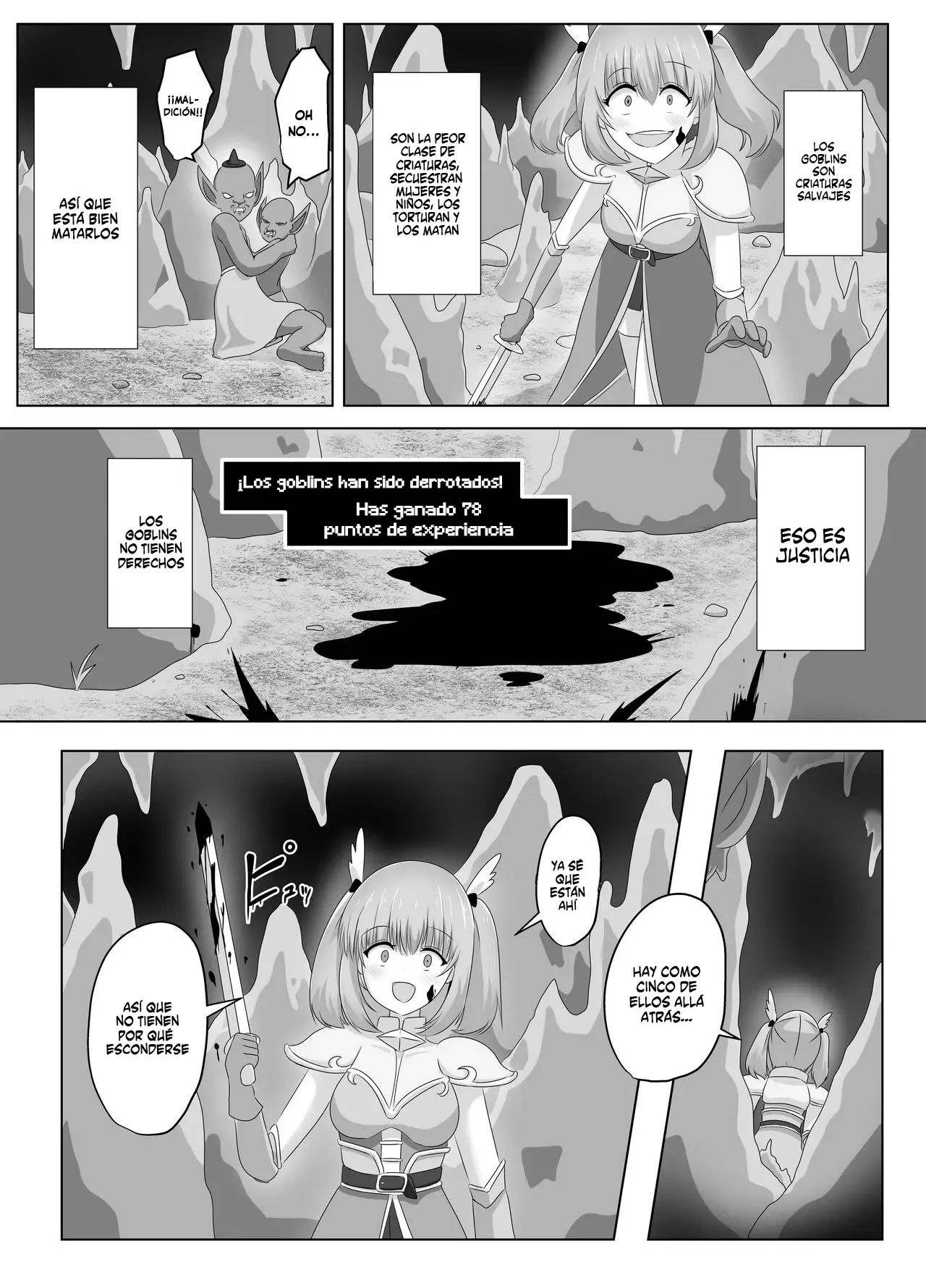 La Caballero que perdió todo a mano de los Goblins page 10 full