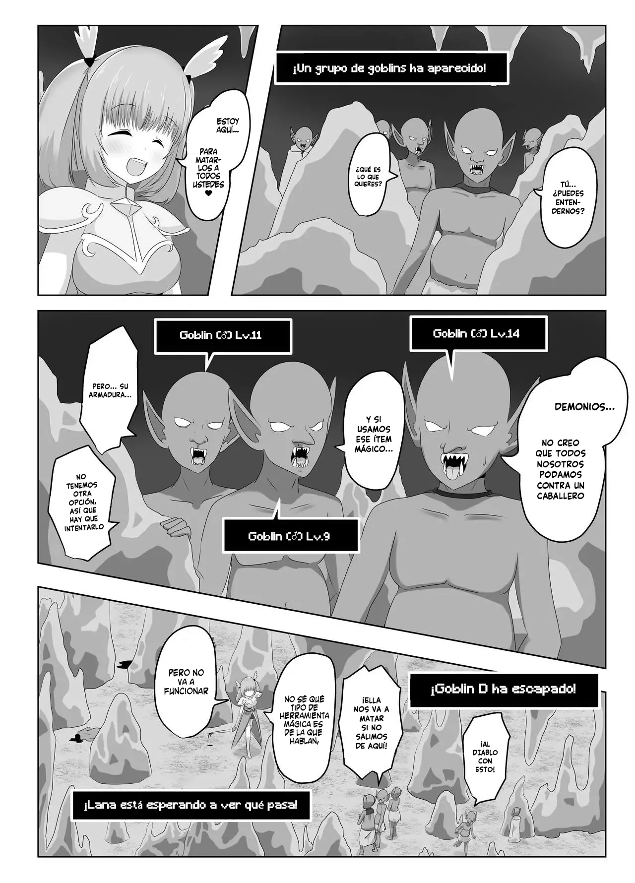 La Caballero que perdió todo a mano de los Goblins page 11 full