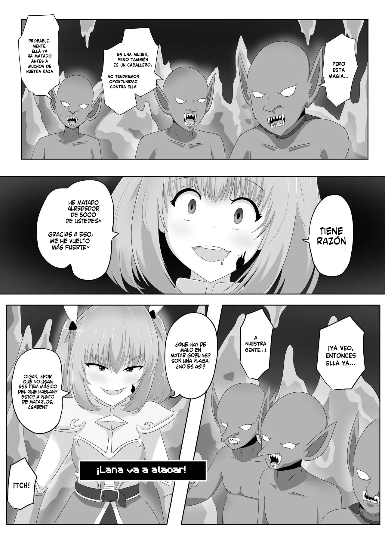 La Caballero que perdió todo a mano de los Goblins page 12 full