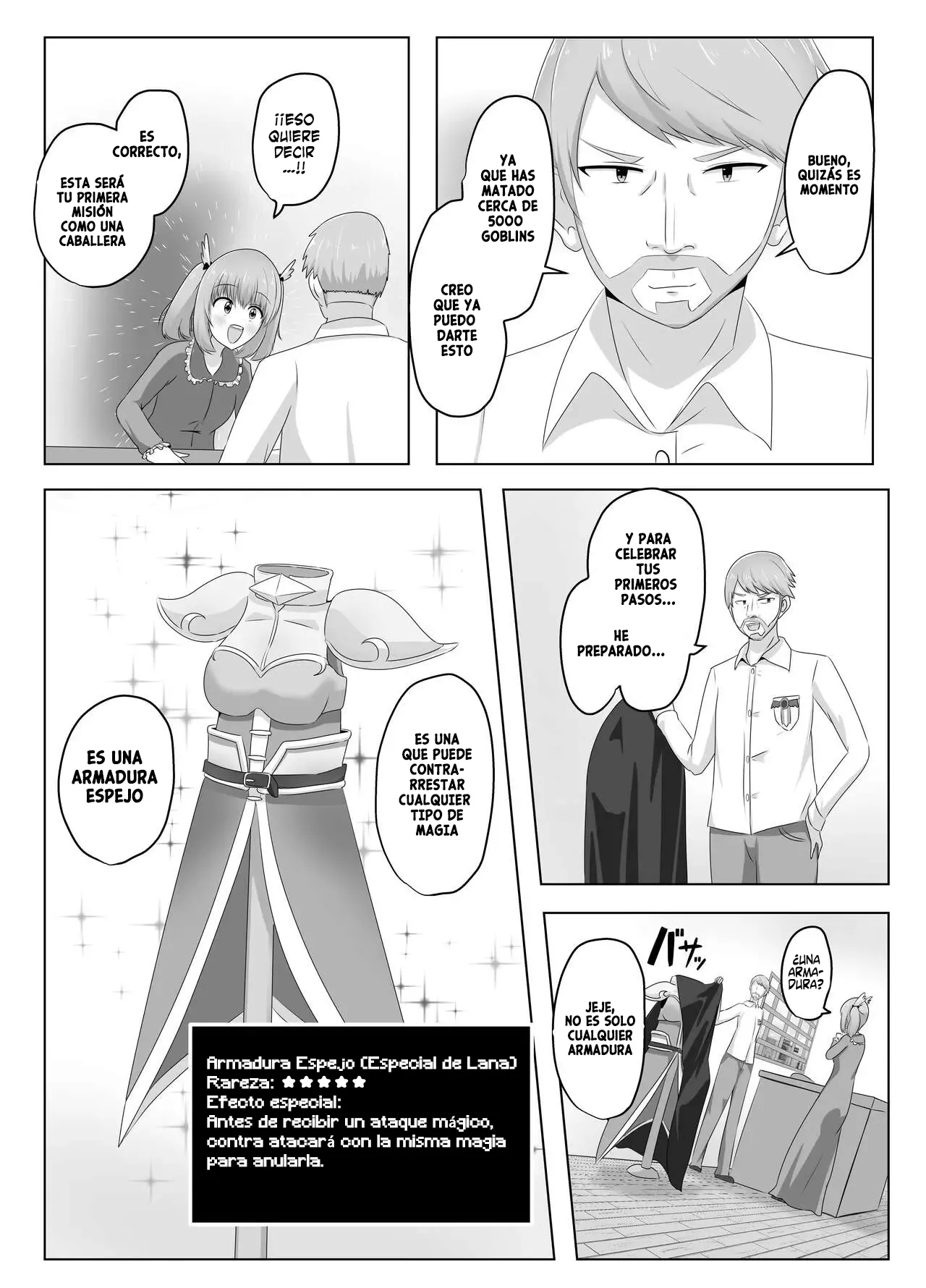 La Caballero que perdió todo a mano de los Goblins page 4 full