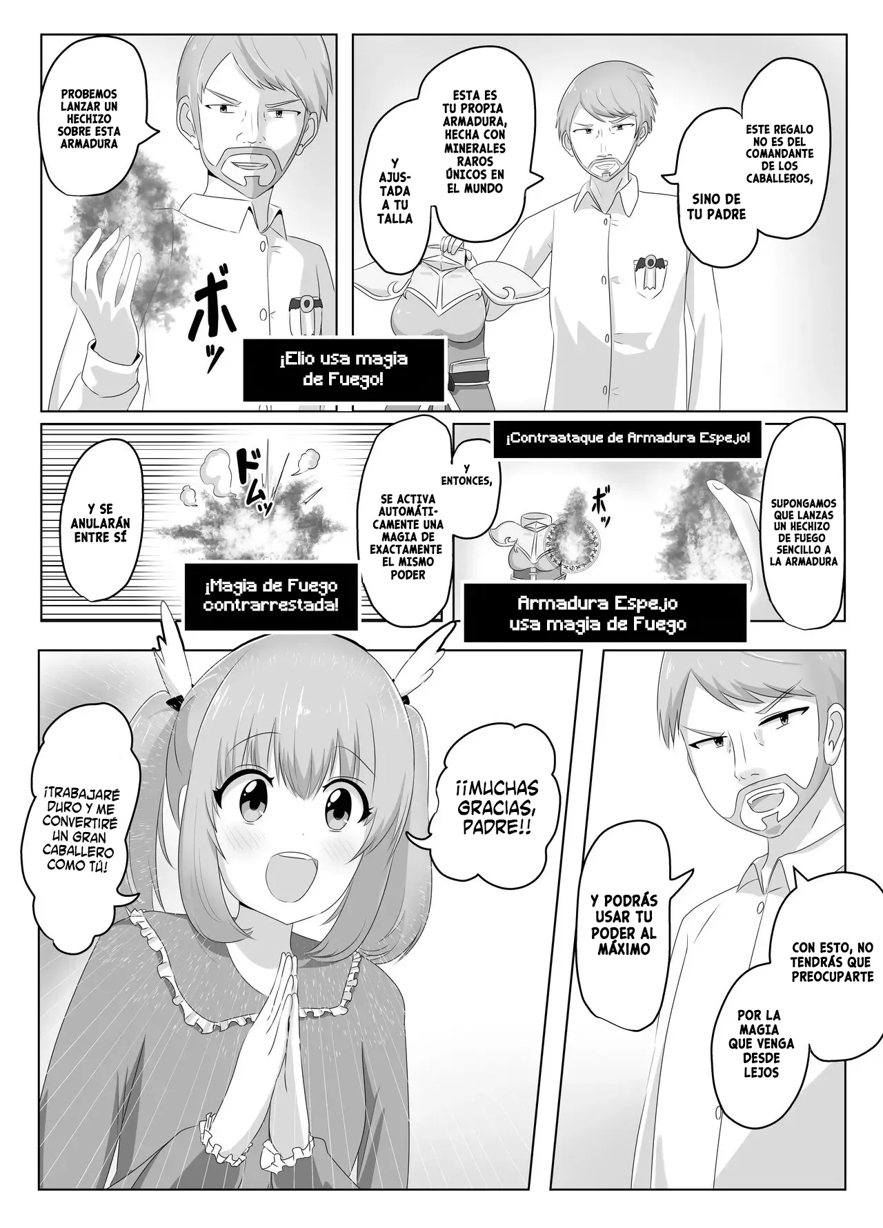 La Caballero que perdió todo a mano de los Goblins page 5 full