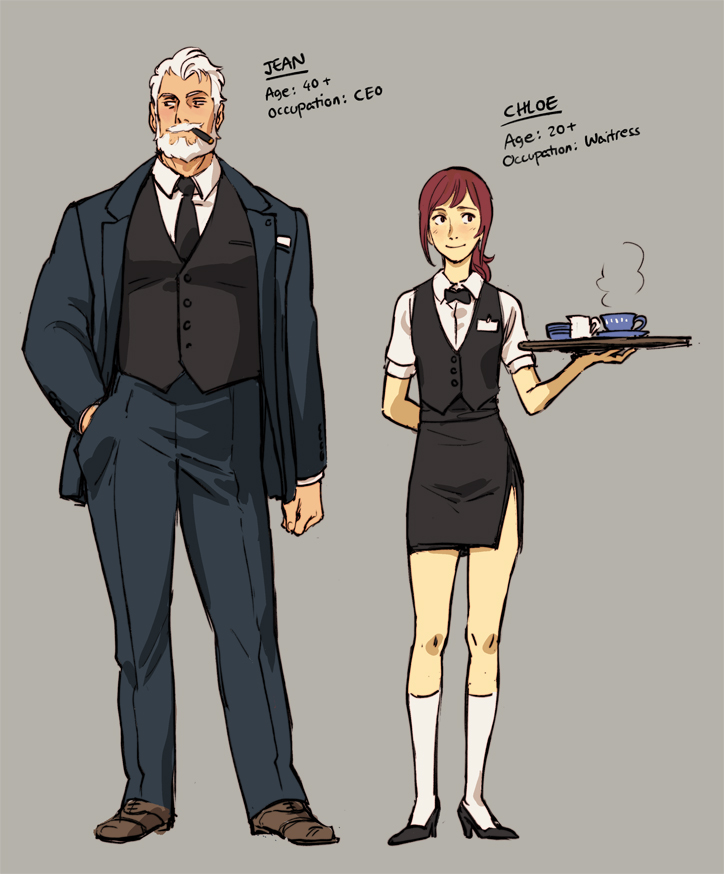 Jean Girardi & Chloe Byrd page 1 full
